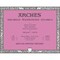 Arches Watercolor Block 11x14-inch Natural White 100% Cotton Paper - 20 Sheets of 140 lb Arches Hot Press Watercolor Paper - Arches Art Paper for Watercolor Gouache Ink Acrylic and More
